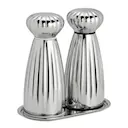 Palm Bright kvarnar och bricka 3 delar rostfritt stål liten