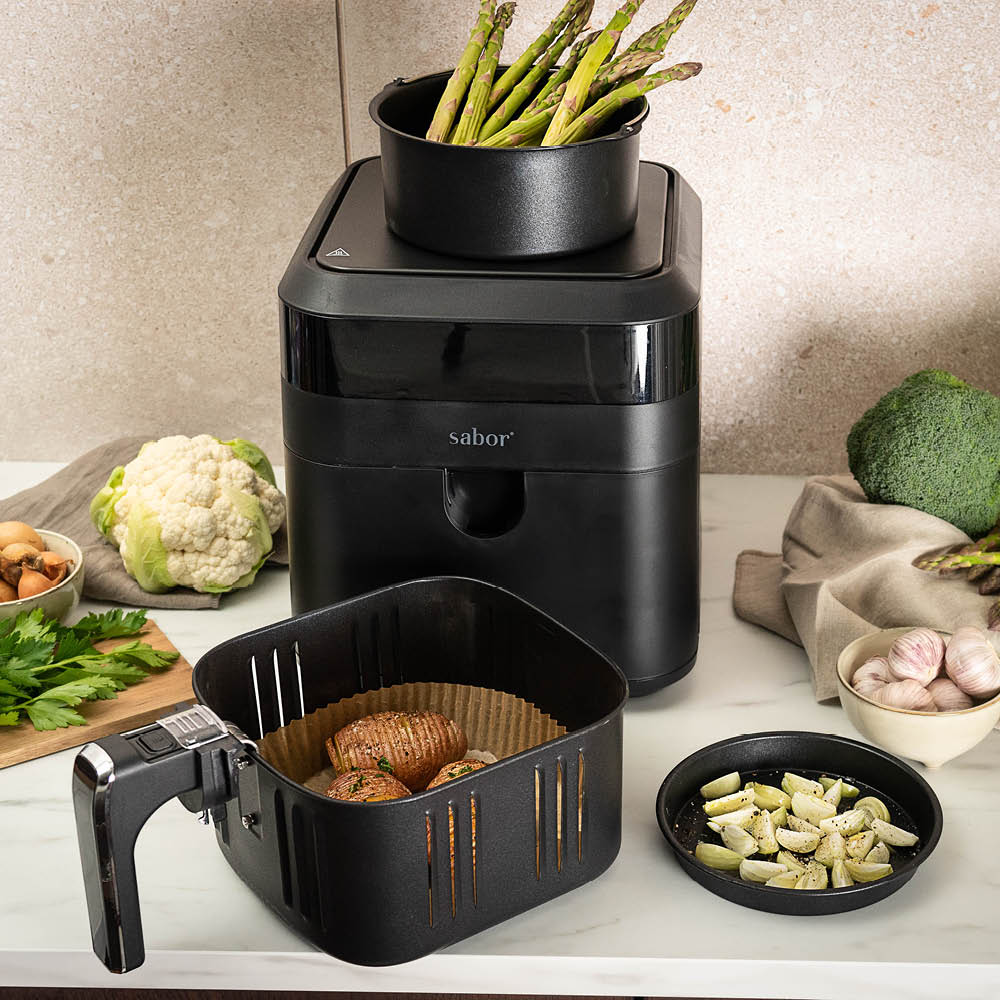 Sabor Ultimate Airfryer paperi 23 cm Ruskea
