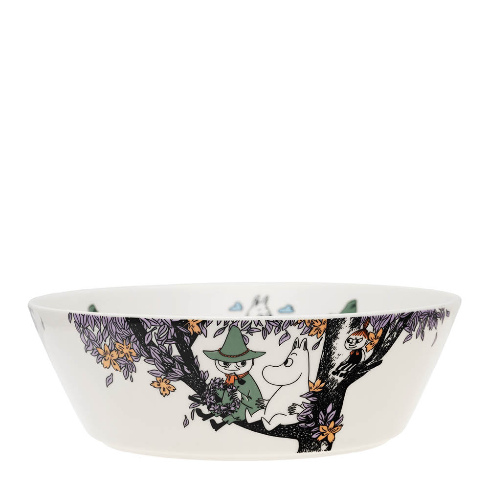 Moomin Arabia - Muumi Tarjoilukulho 23 cm Sydänystävät