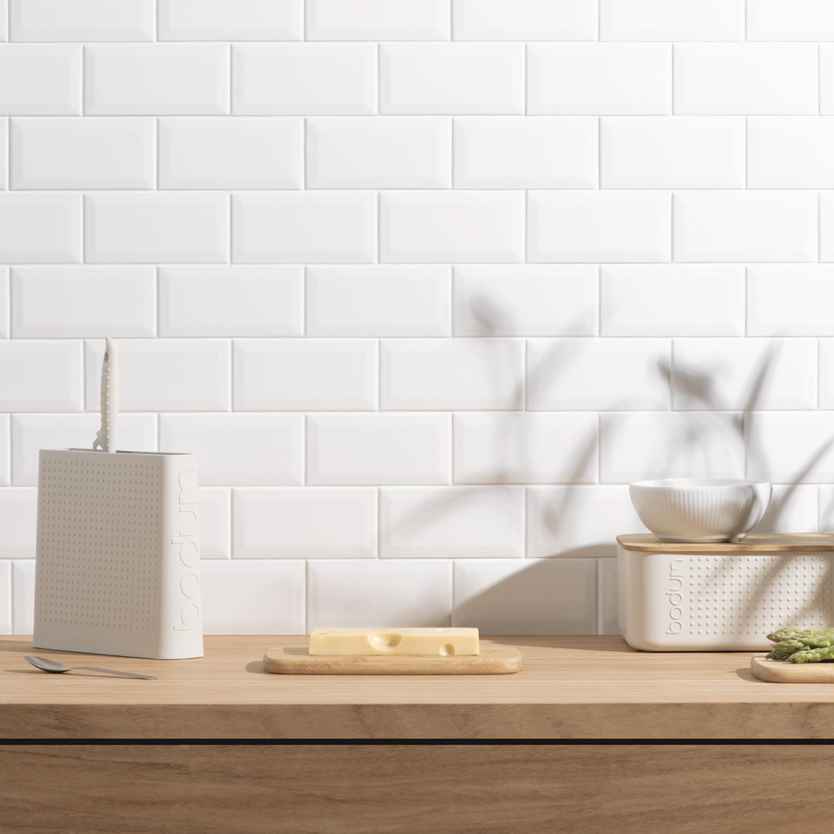 Bodum Bistro Knivblock 20 cm Vit