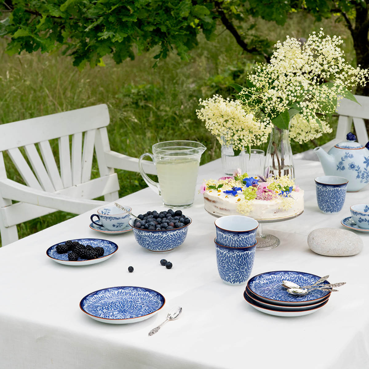 Rörstrand Ostindia Floris tallerken 16 cm