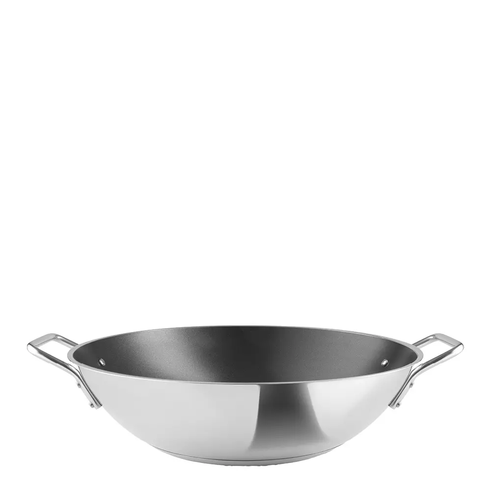 Stainless Steel Wokkipannu 5 L Ø32 Keraaminen pinnoite
