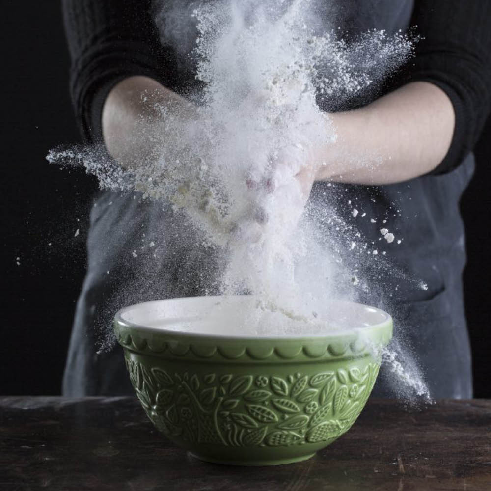 Mason Cash In The Forest blandningsskål S30 1,1 L Igelkott grön