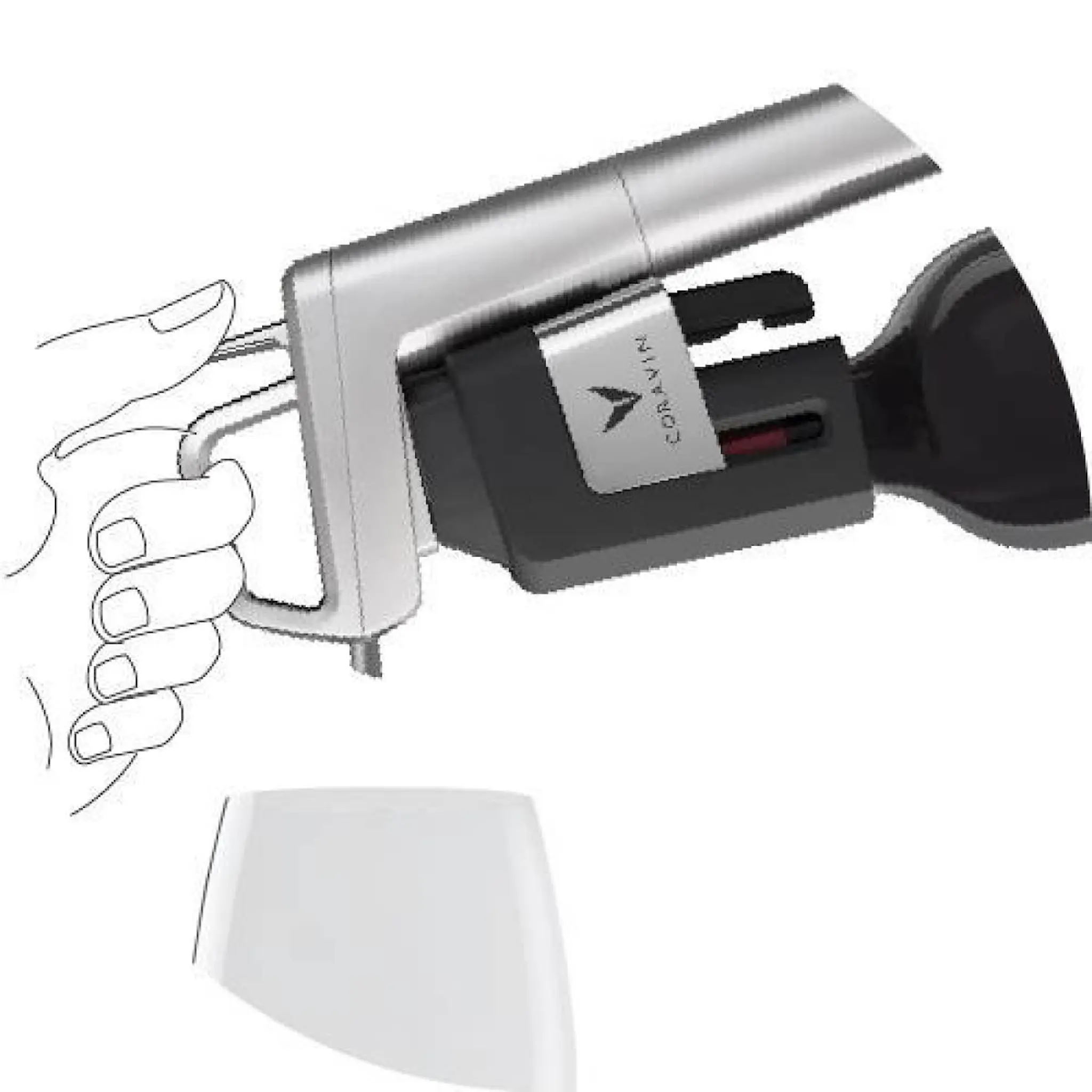 Coravin Timeless Six+ Viinijärjestelmälaite 11 osaa Hopea