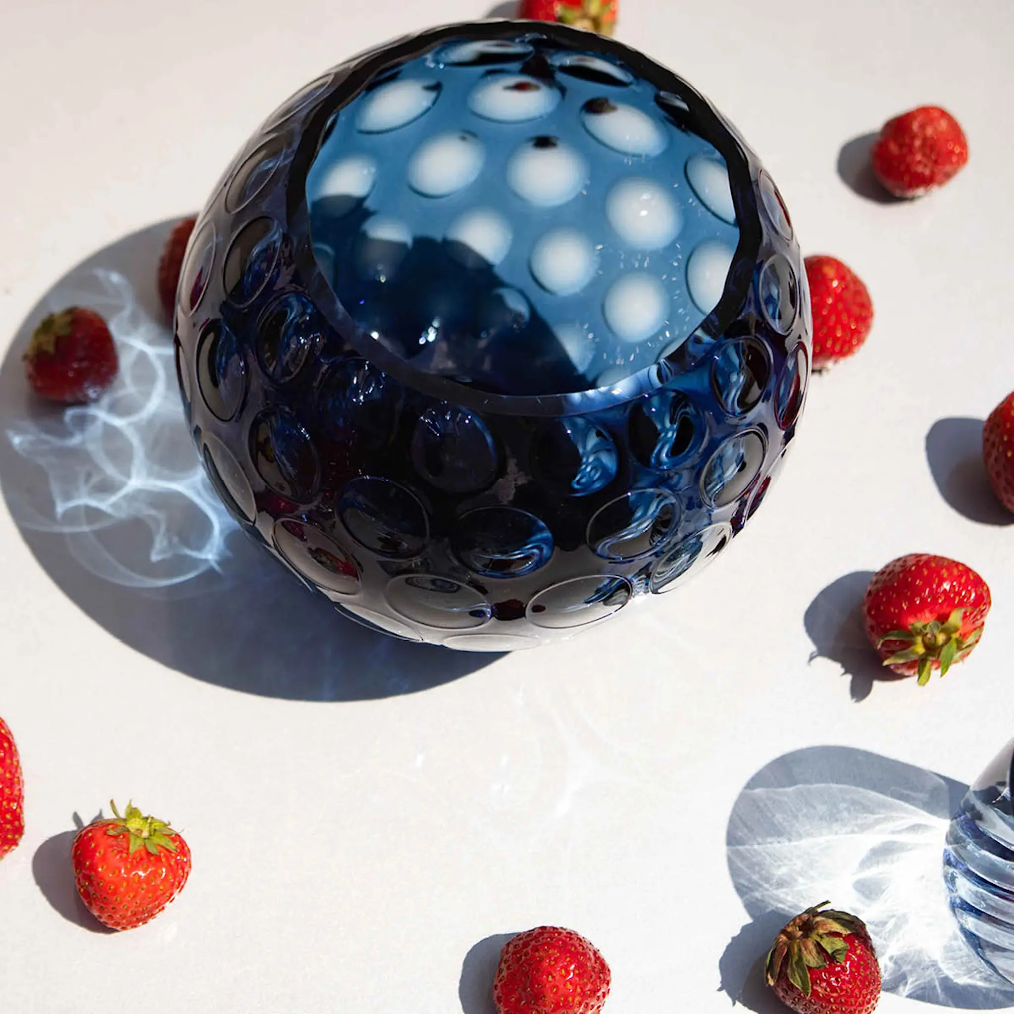 Klimchi Kugel Maljakko 18 cm Tummansininen