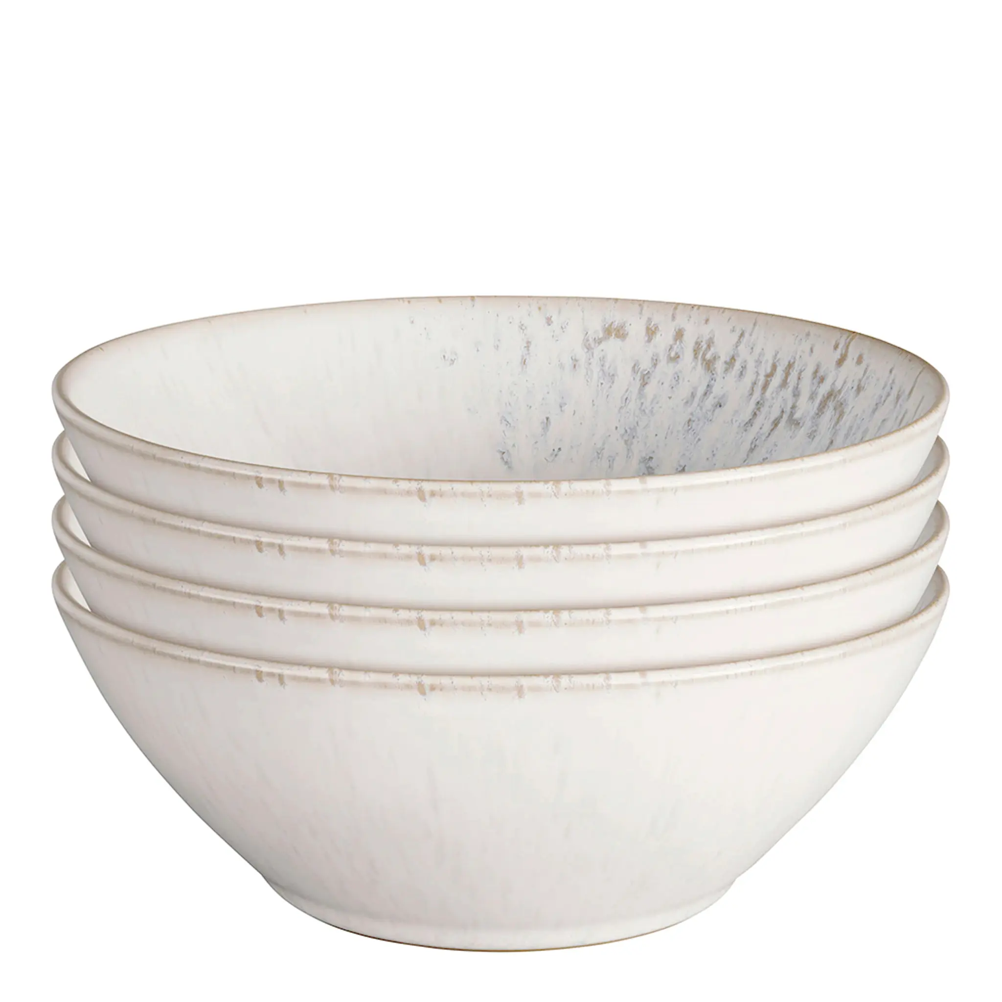 Denby Kiln skål 16,5 cm 4-pack beige/vit