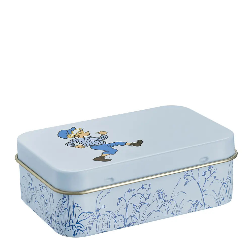 Eemeli Peltipurkki 10x6,5 cm Sininen