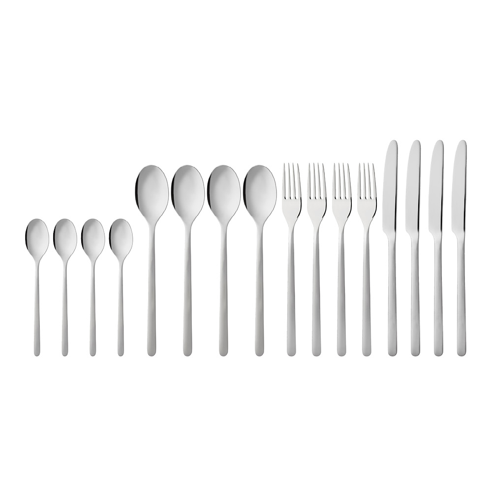 Gense Still bestickset 16 delar matt/polerat stål