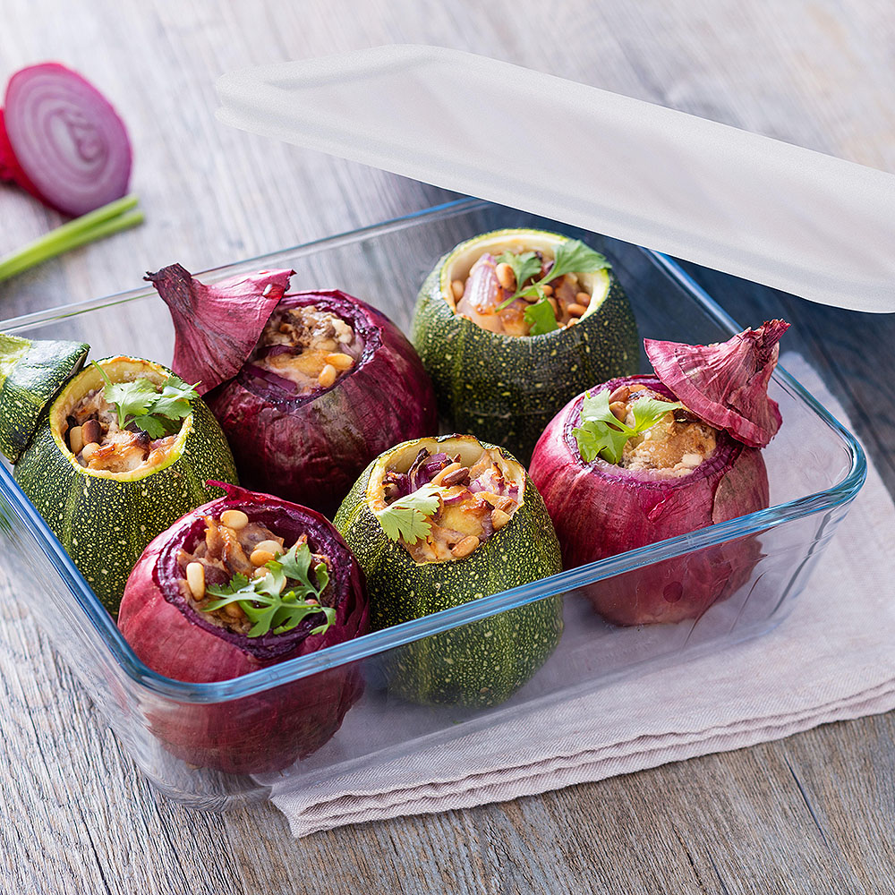 Pyrex Cook & freeze form med lokk 2,6L