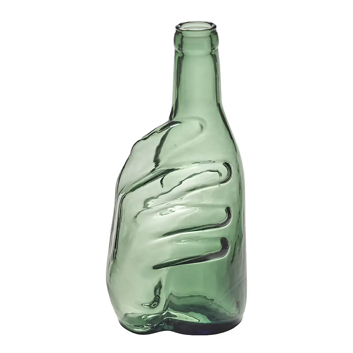 Serax Les Objets Mouleversants Edward karaff 95 cl Hand smaragdgrön