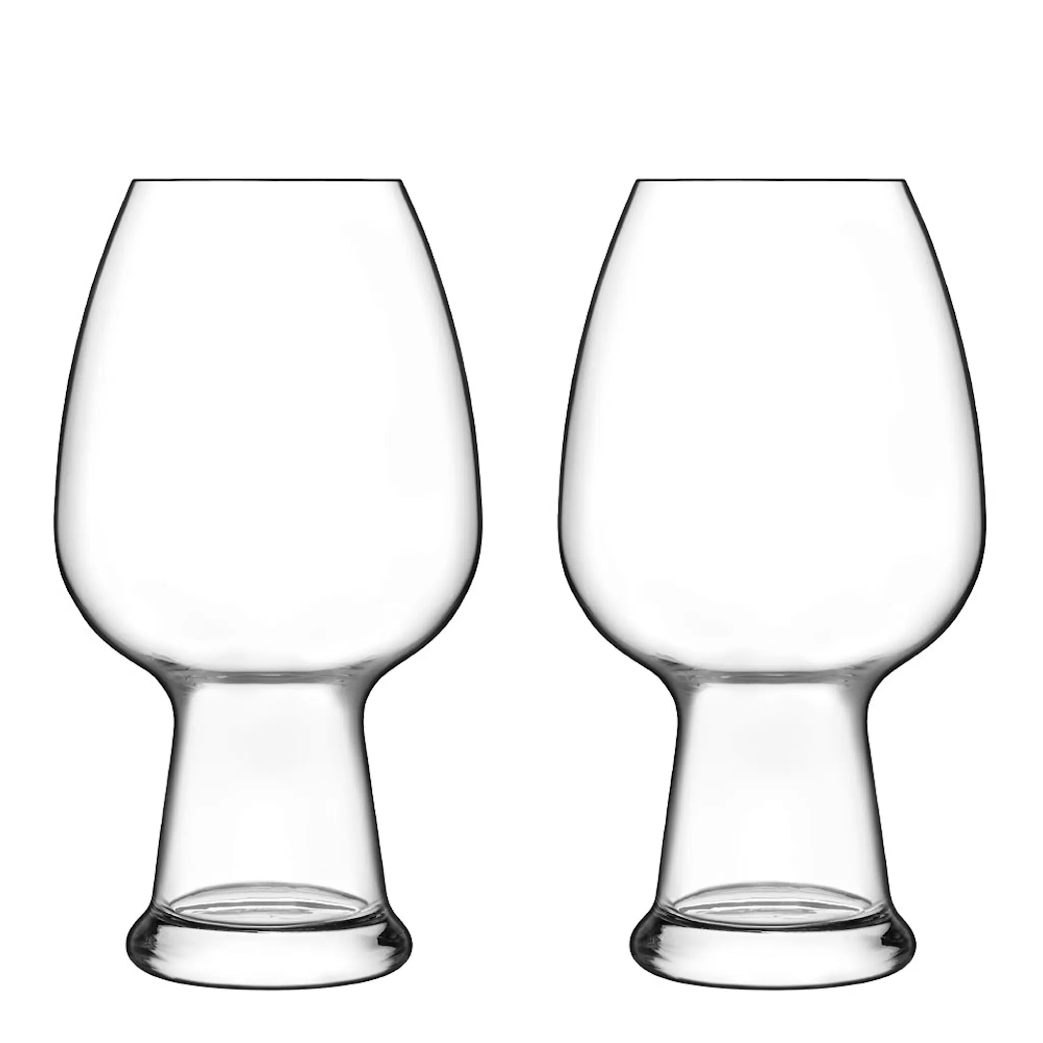 Luigi Bormioli Birrateque Ölglas Vete 78 cl 2-pack Klar