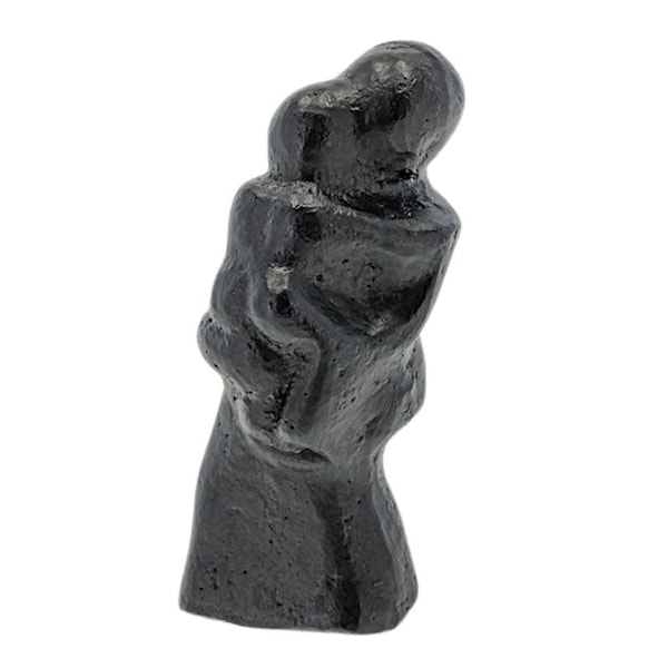 Skulptur En mors kärlek varar för evigt 1 barn 8,5 cm