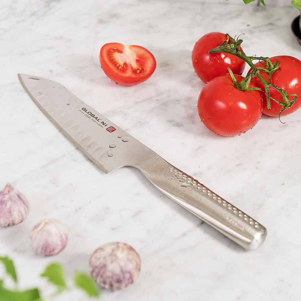 Global Global GN-006 Vihannesveitsi 18 cm ovaalihiottu