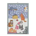 Cats Fun handduk 35x50 cm