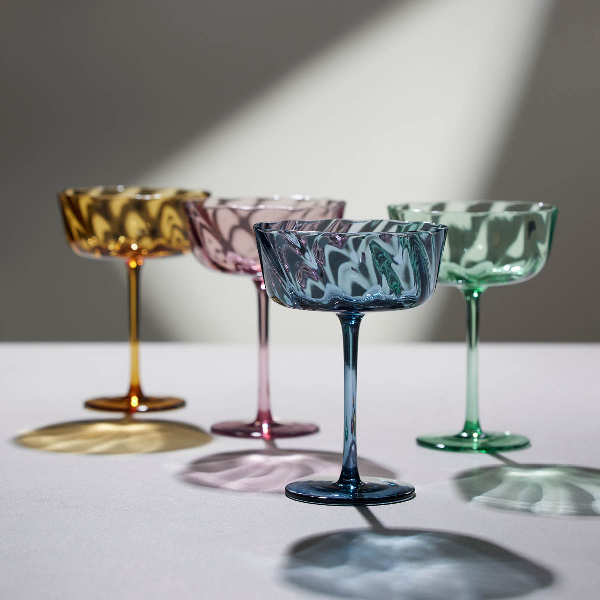 Lyngby Glas Vienna Samppanjalasi coupe 30 cl 4 kpl Meripihka