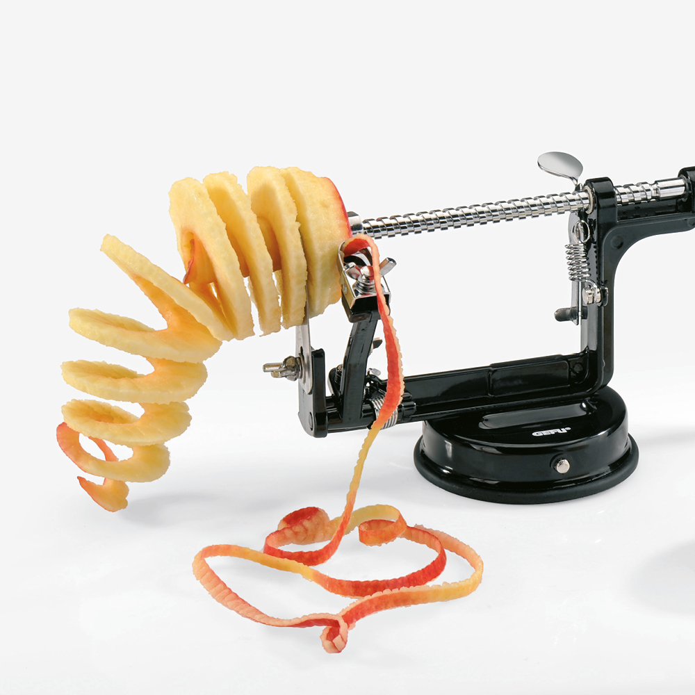 Gefu Delicio epleskreller 3-i-1 25 cm svart