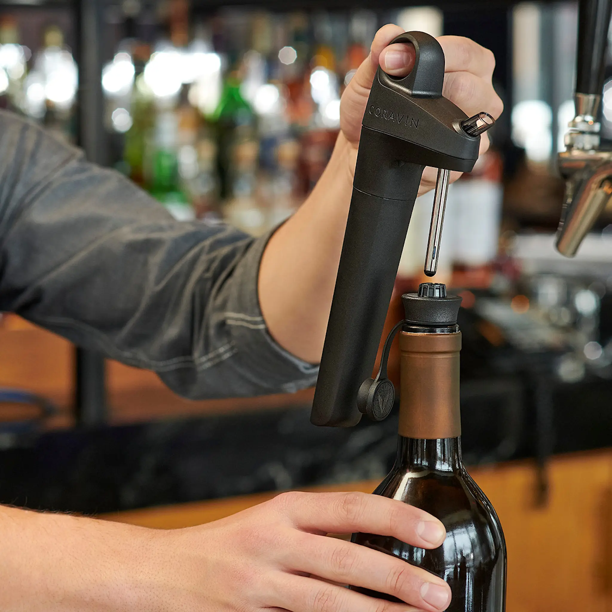Coravin Pivot Professional Kit vinkonservering svart