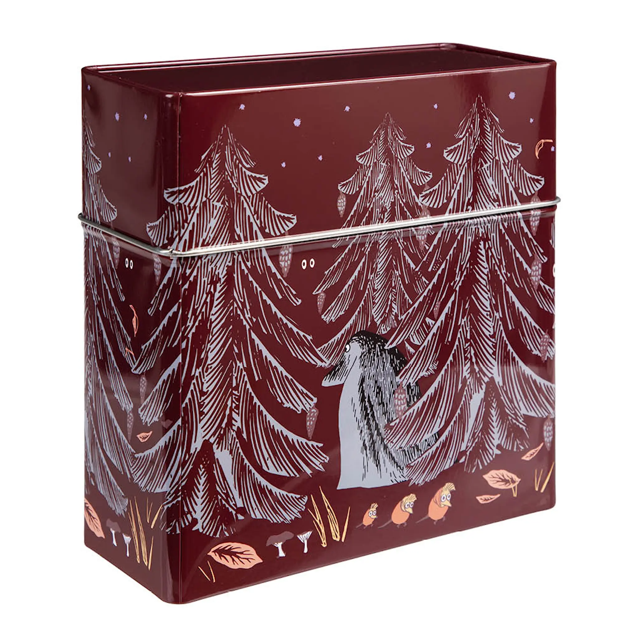Martinex Muumi Suodatinpurkki Aarniometsä 16,5 cm Punainen