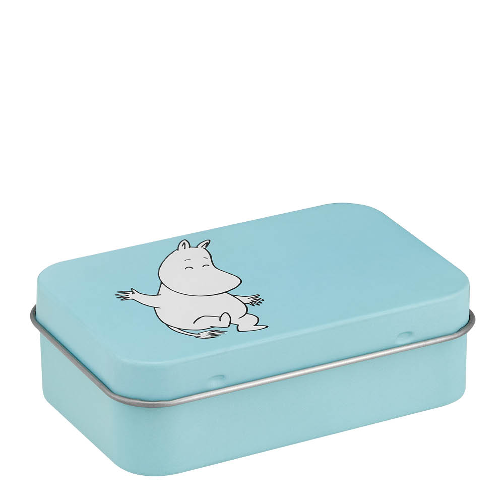 Muurla Muumi Peltipurkki Muumipeikko 10x6,5 cm Sininen