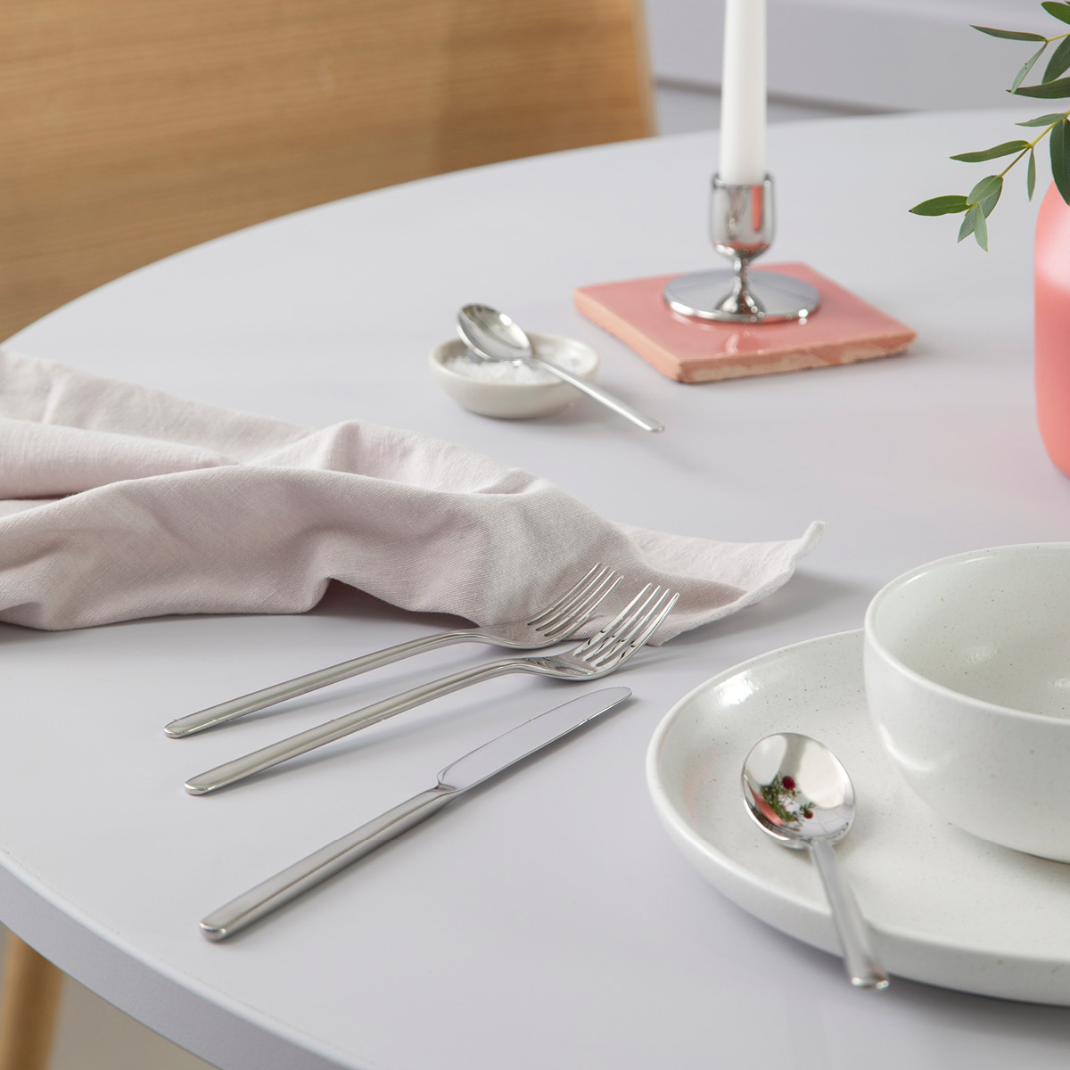 Gense Still lunchgaffel 18,8 cm matt/polerat stål