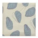 Oyster servett 33x33 cm 20-pack ljus blå/svart