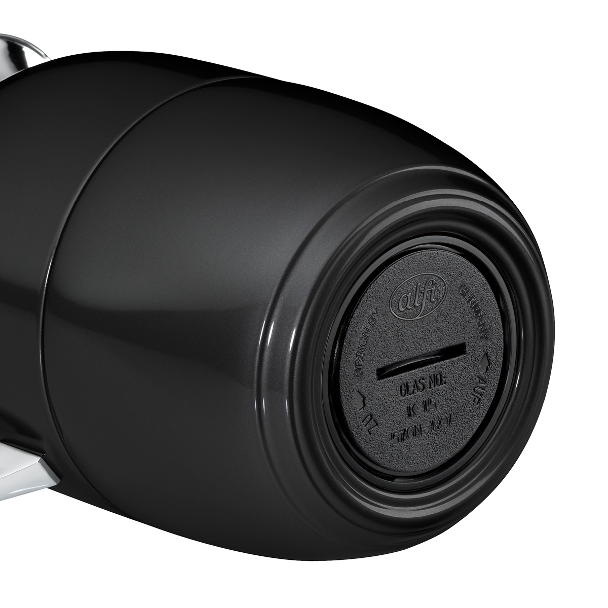 Alfi Juwel termokanne 1L rustfritt stål blank svart