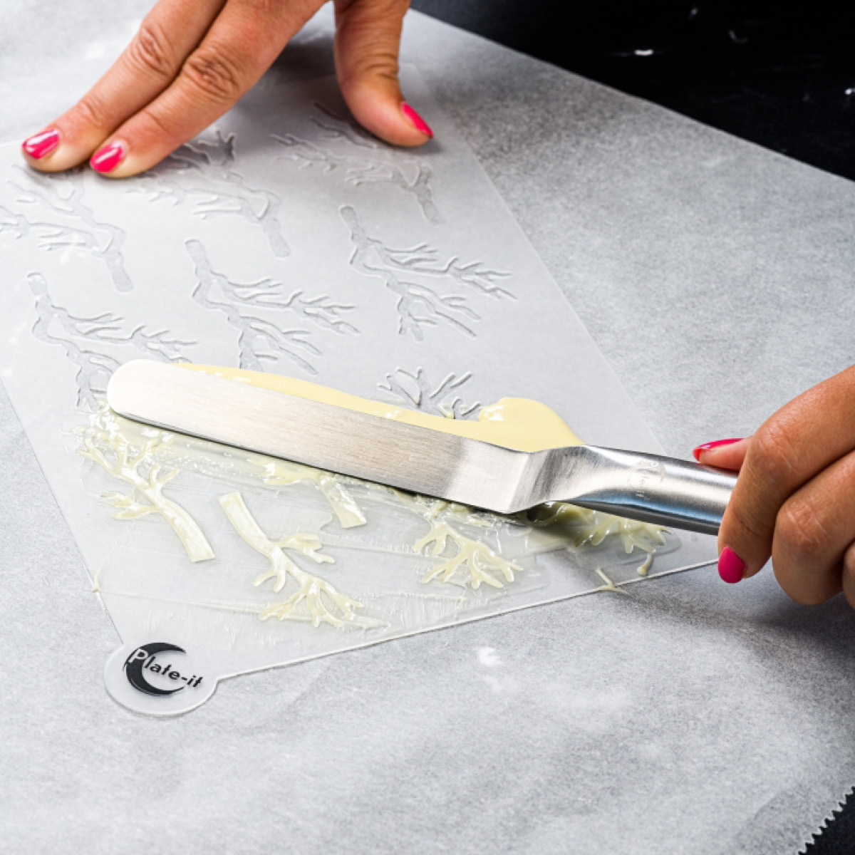 Plate It Spatel 30/30/24 cm 3 stk stål