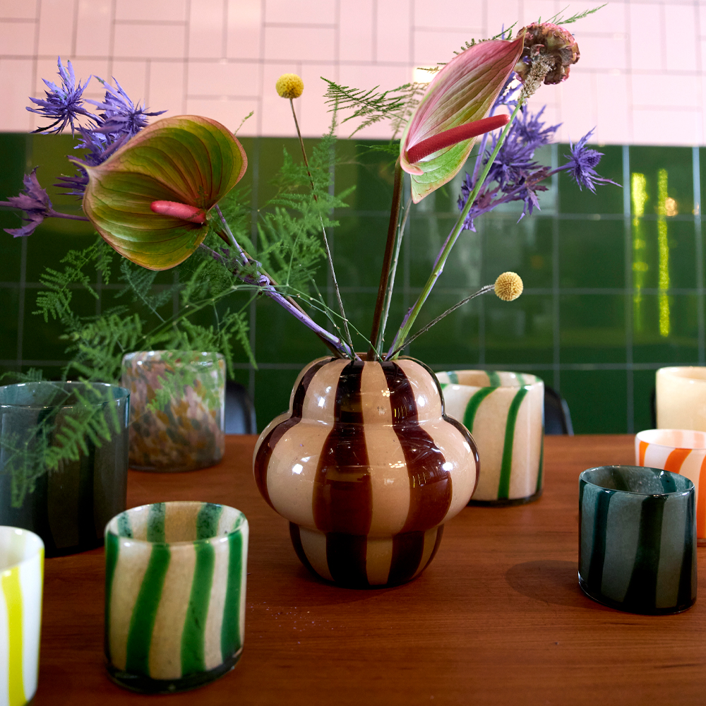 ByOn ByOn Curie Maljakko 22 cm Ruskea/Beige