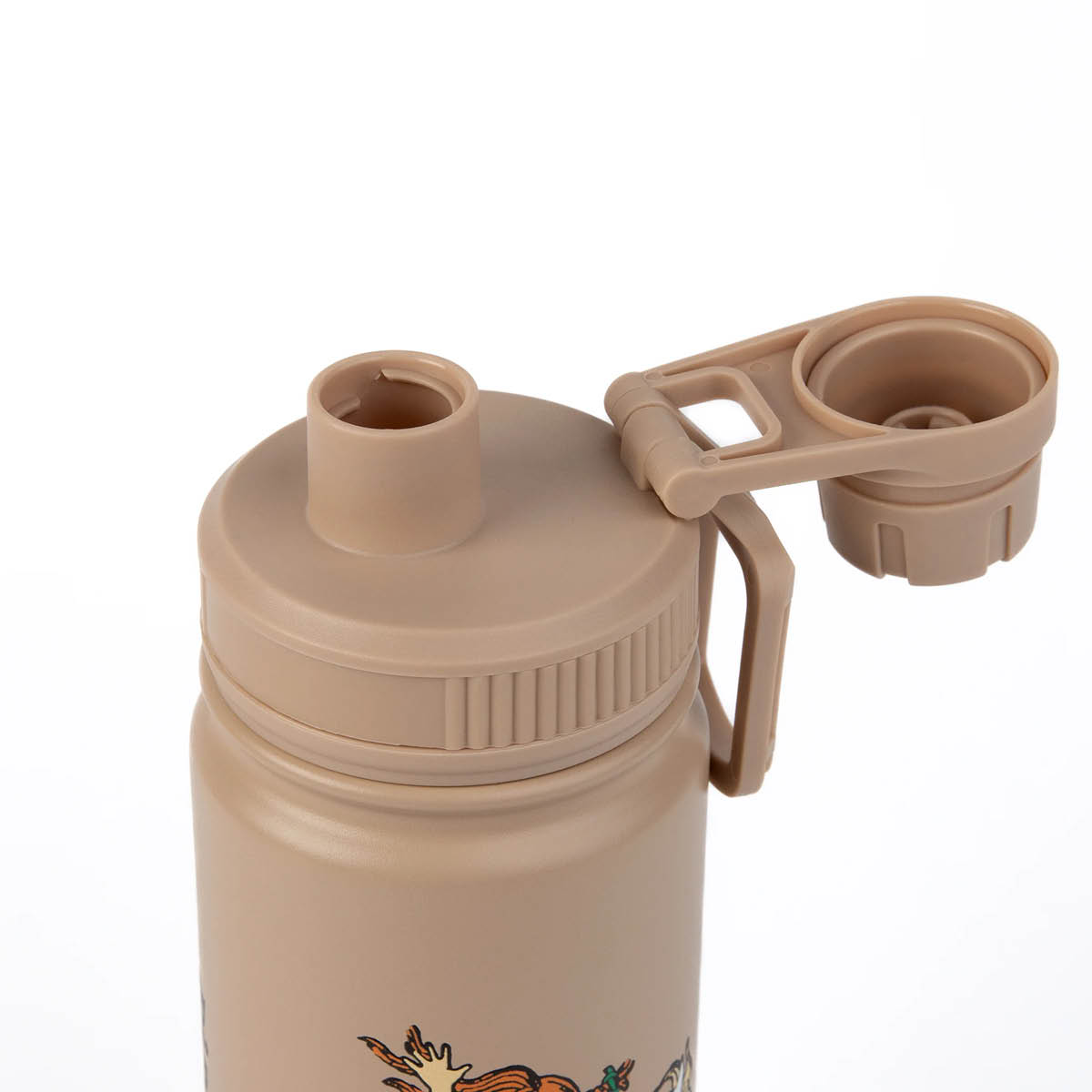 Nordicbuddies Pippi termoflaske 0,55L Pippi hest beige