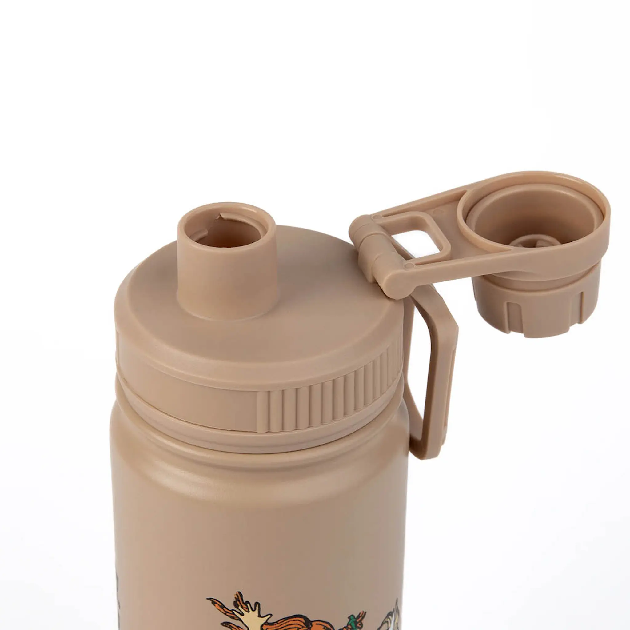 Nordicbuddies Pippi termosflaska 0,55 L Pippi häst beige