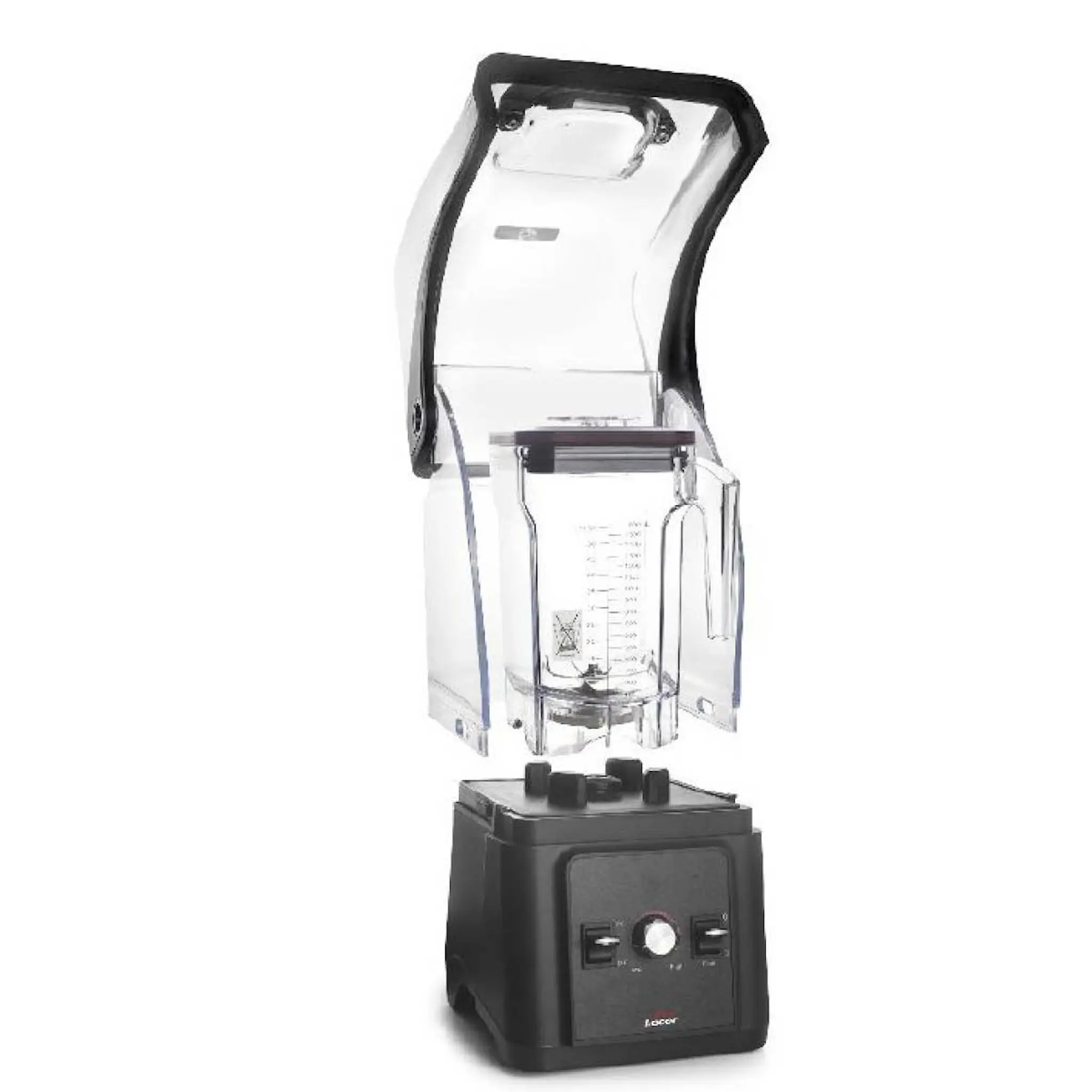 Lacor Tehosekoitin 1500 watt 1,8L Musta