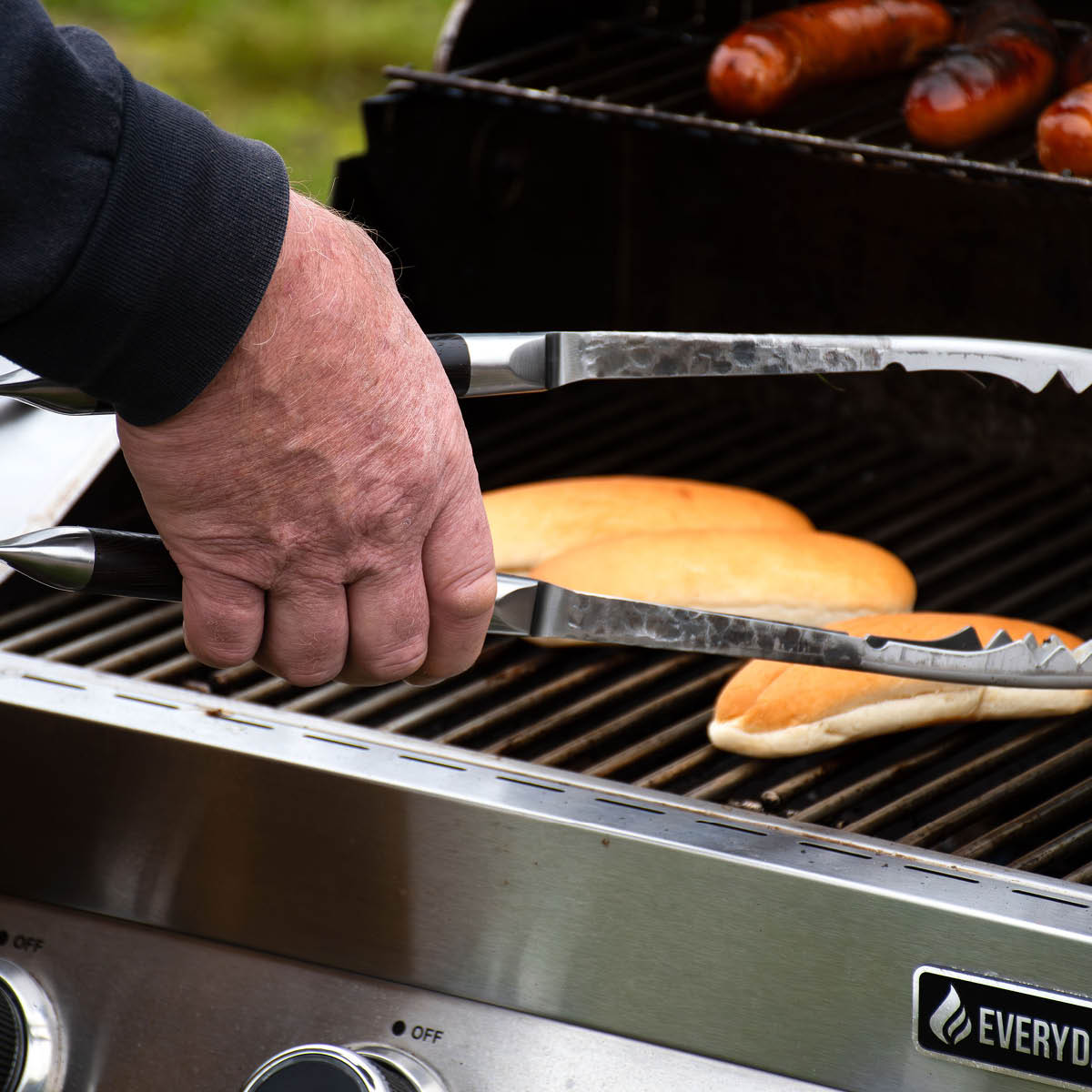 Satake Kuro BBQ Pihdit 45 cm Ruskea/Ruostumaton