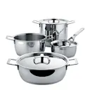 Pots&Pans kastrullset 7 delar stål