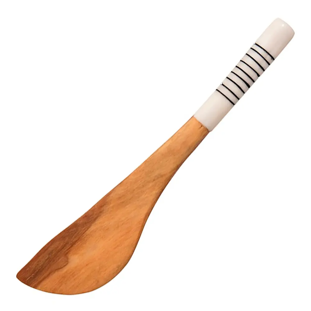 Stripe smørkniv oliventre 15 cm