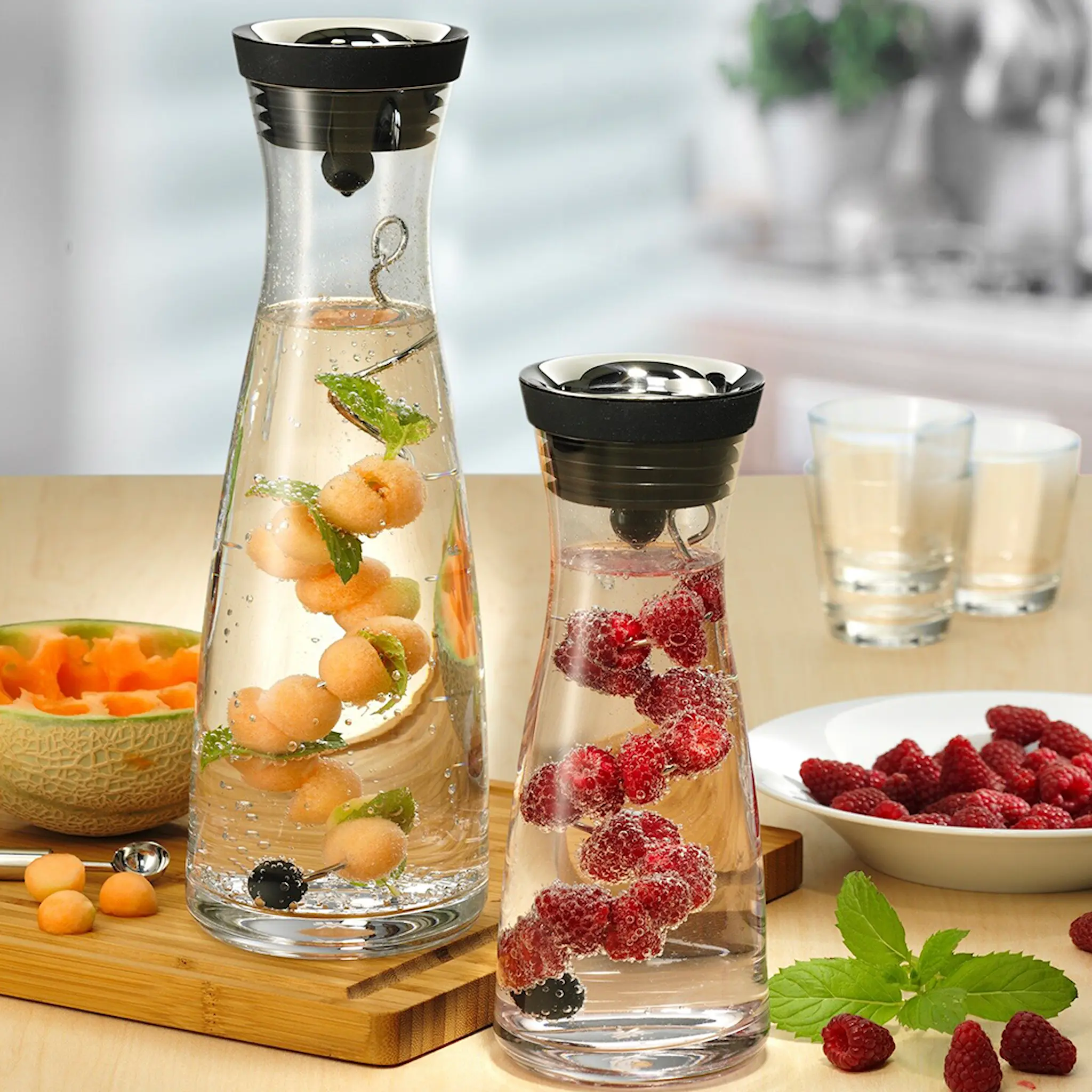 WMF Decanter Karaff med Lock i rostfritt stål 0,75 L