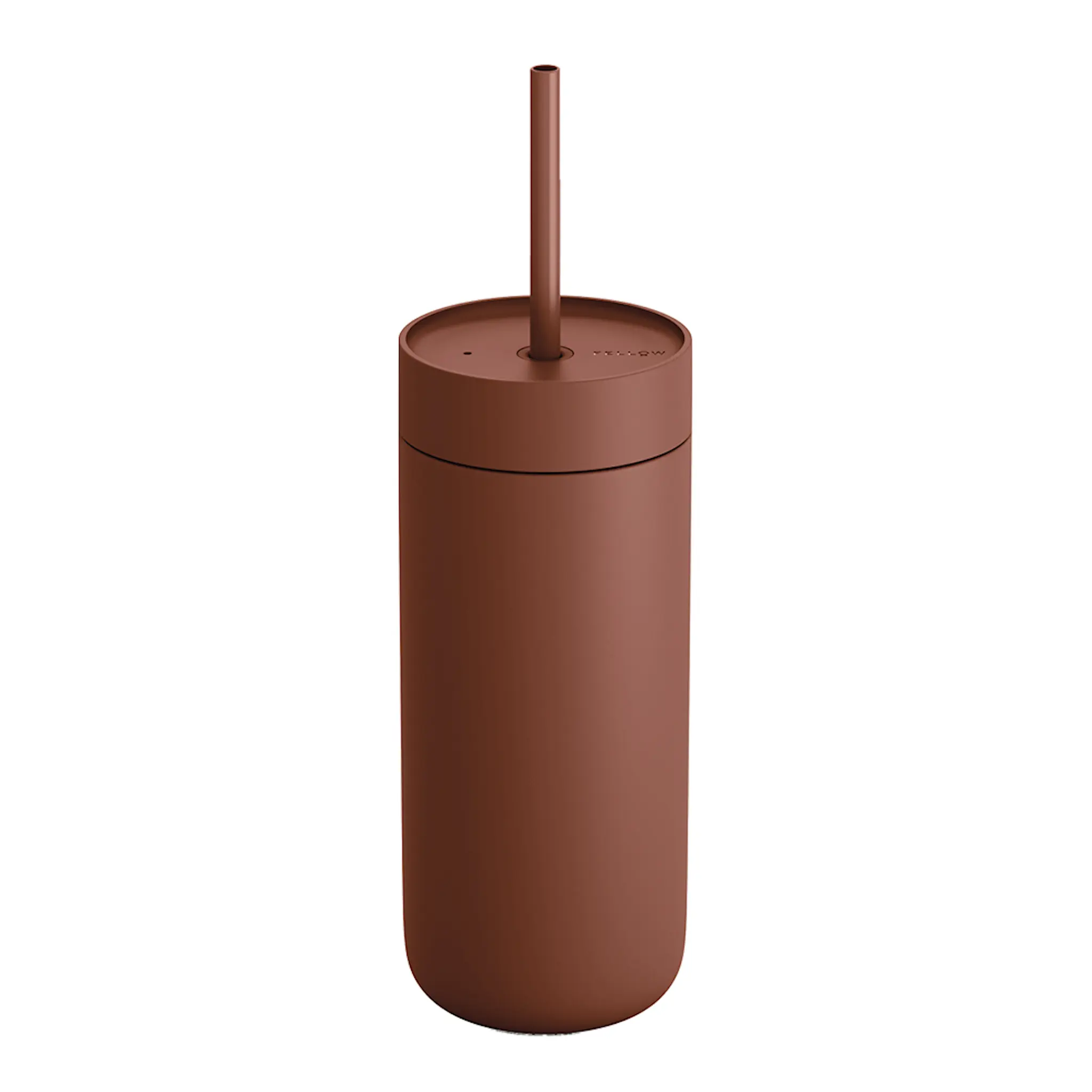 Fellow Carter Cold Desert Capsule tumbler med sugrör 475 ml sienna