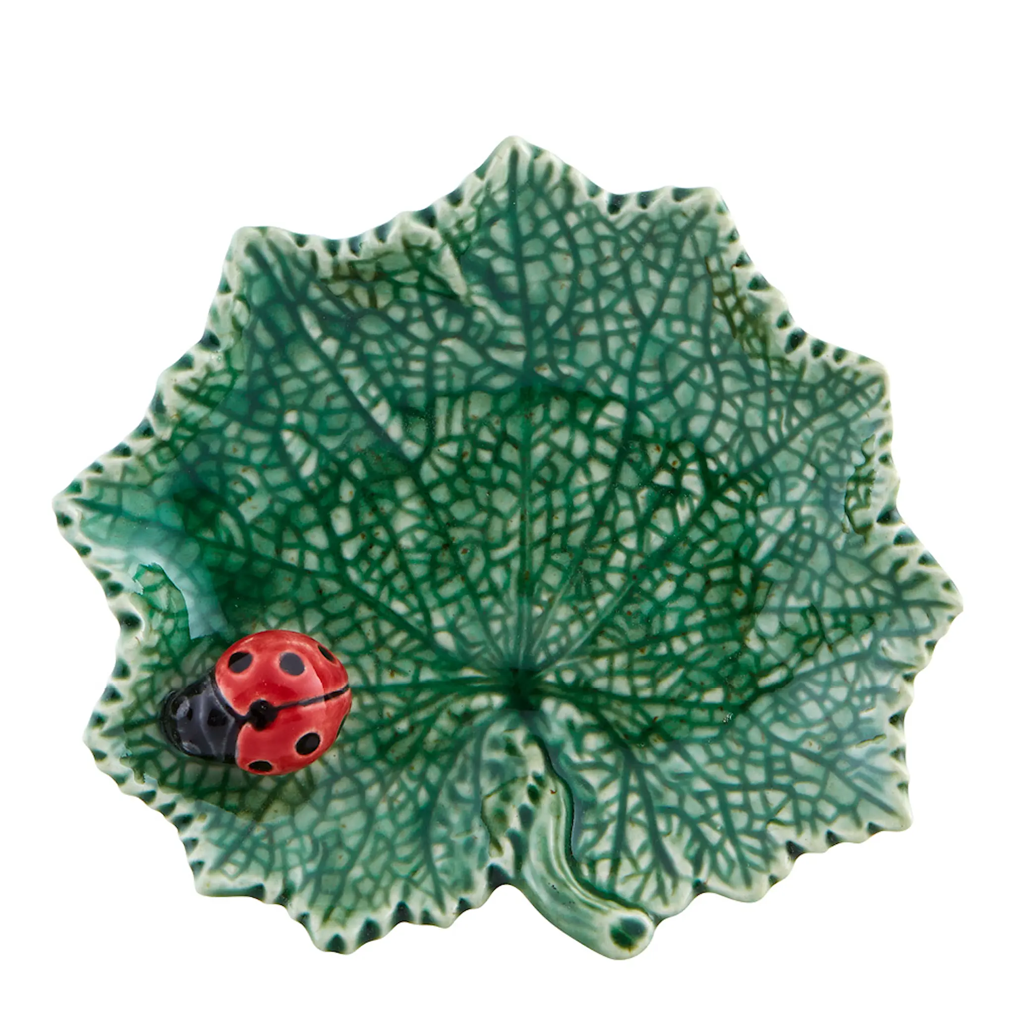 Bordallo Pinheiro Countryside Leaves Kulho Leppäkerttu 14x12,6 cm
