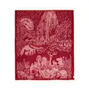 Mumin ullpläd 130x170 cm Festliga stunder