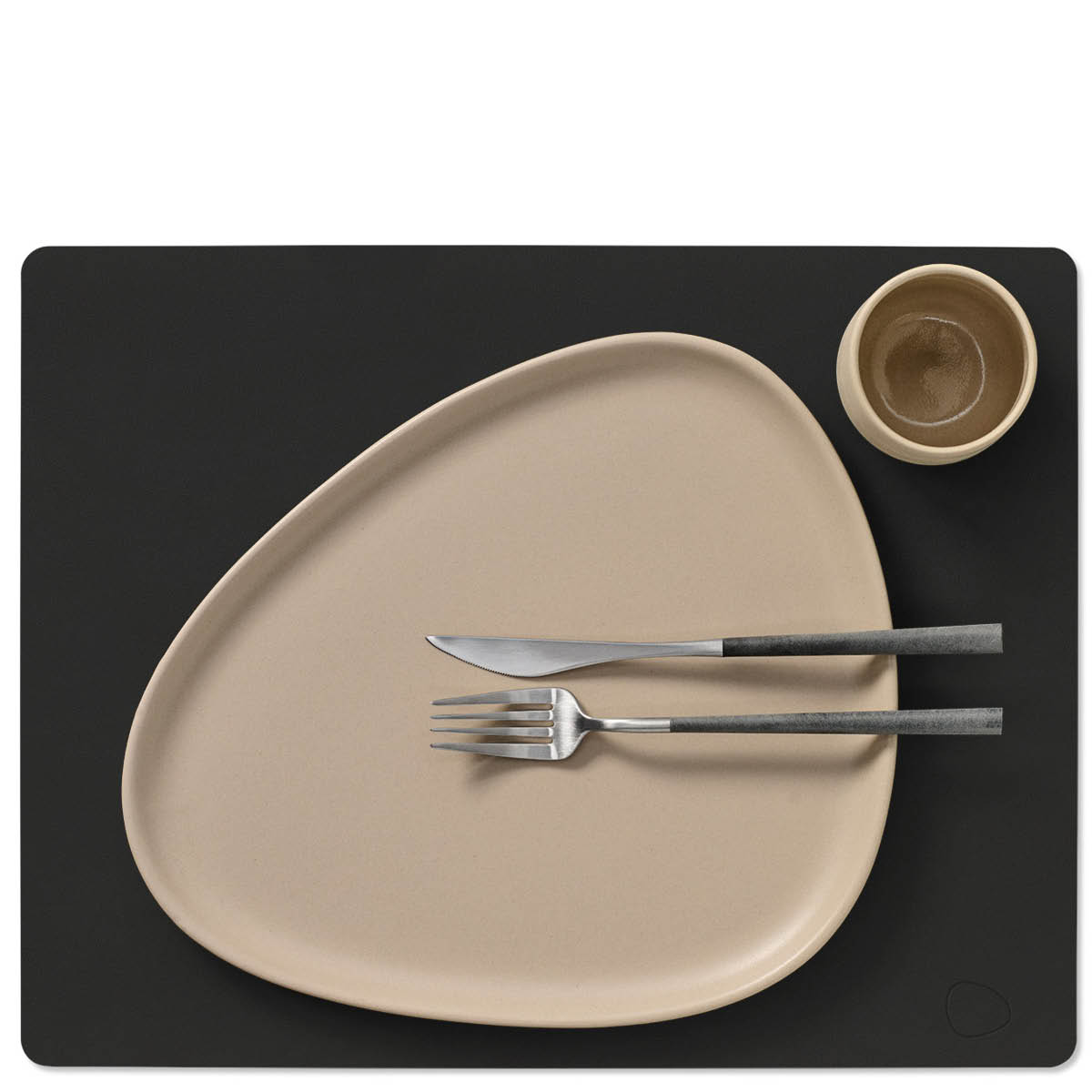 LIND DNA Square Nupo bordstablett 35x45 cm Black Ink