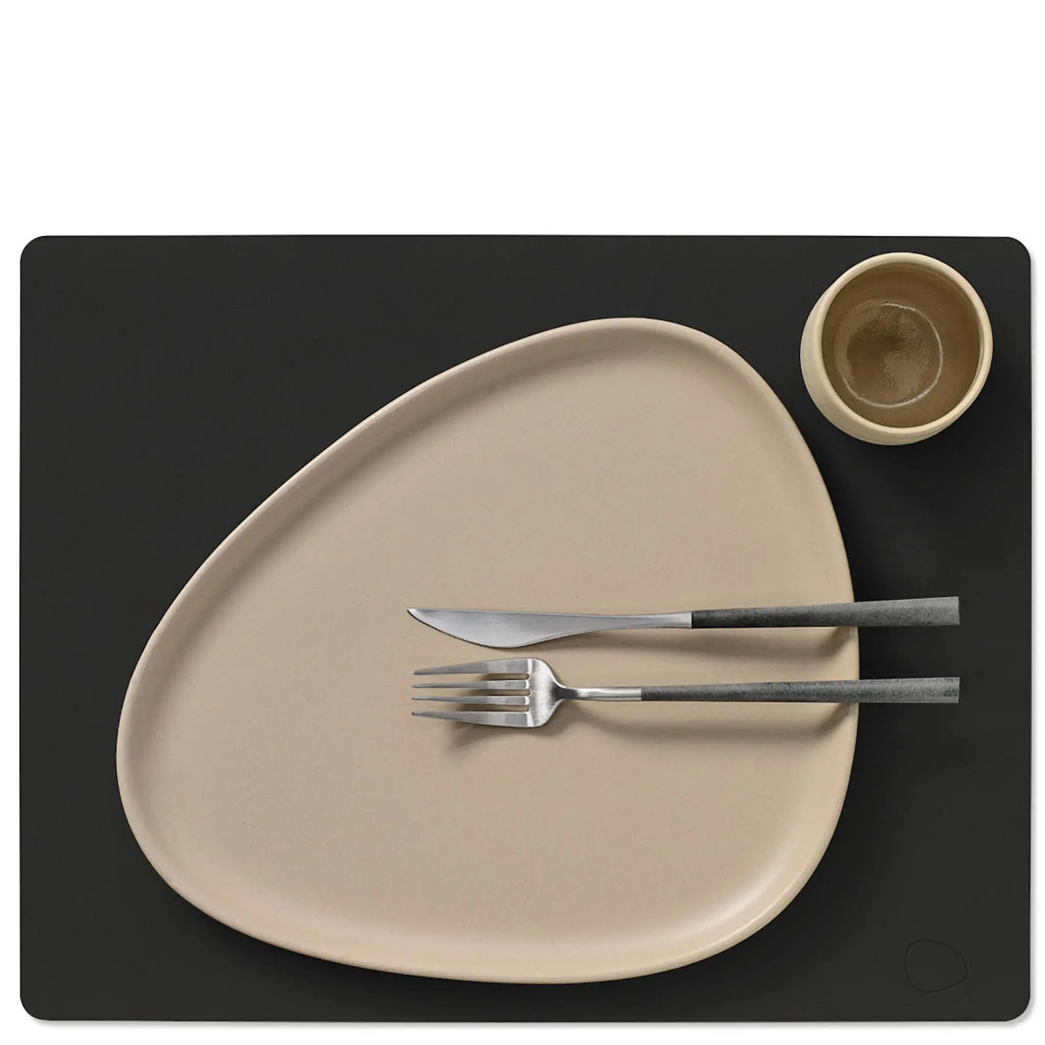 LIND DNA Square Nupo bordstablett 35x45 cm Black Ink