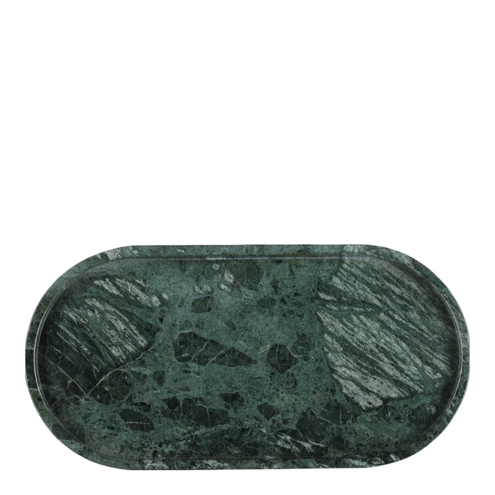Maku Kitchen Life Bricka marmor 30x15 cm grön