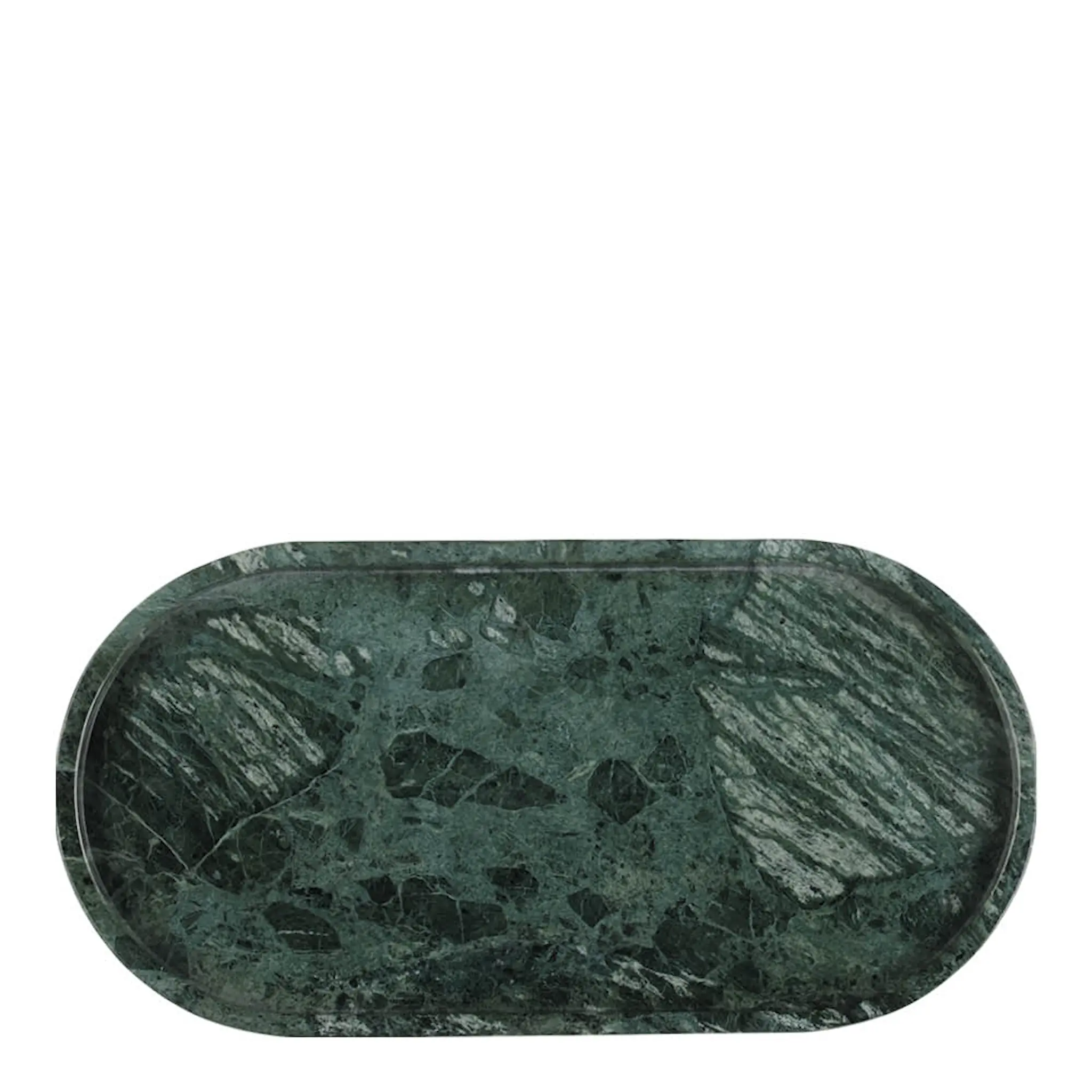 Maku Kitchen Life Bricka marmor 30x15 cm grön
