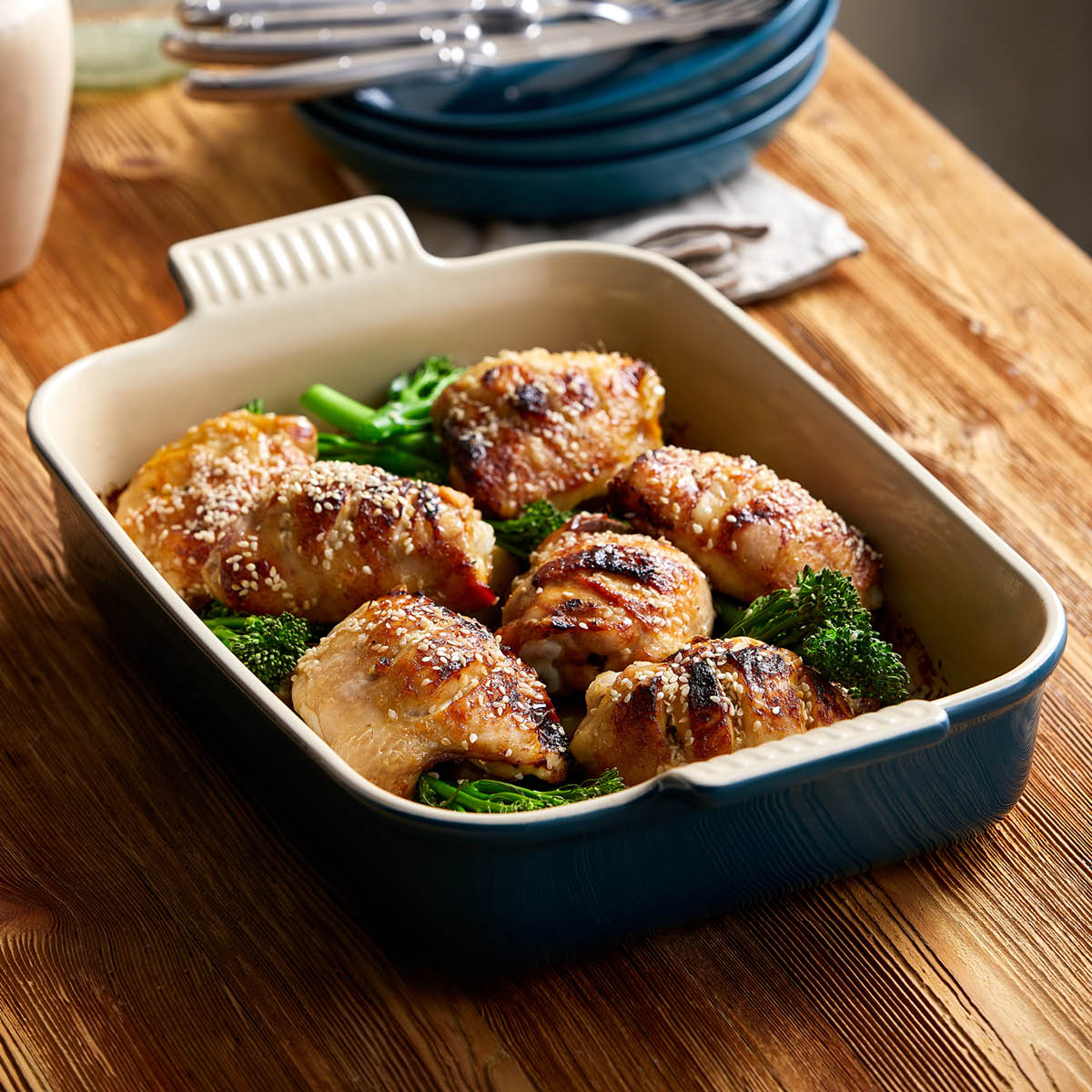 Le Creuset Heritage Uunivuoka 32x24 cm Deep Teal