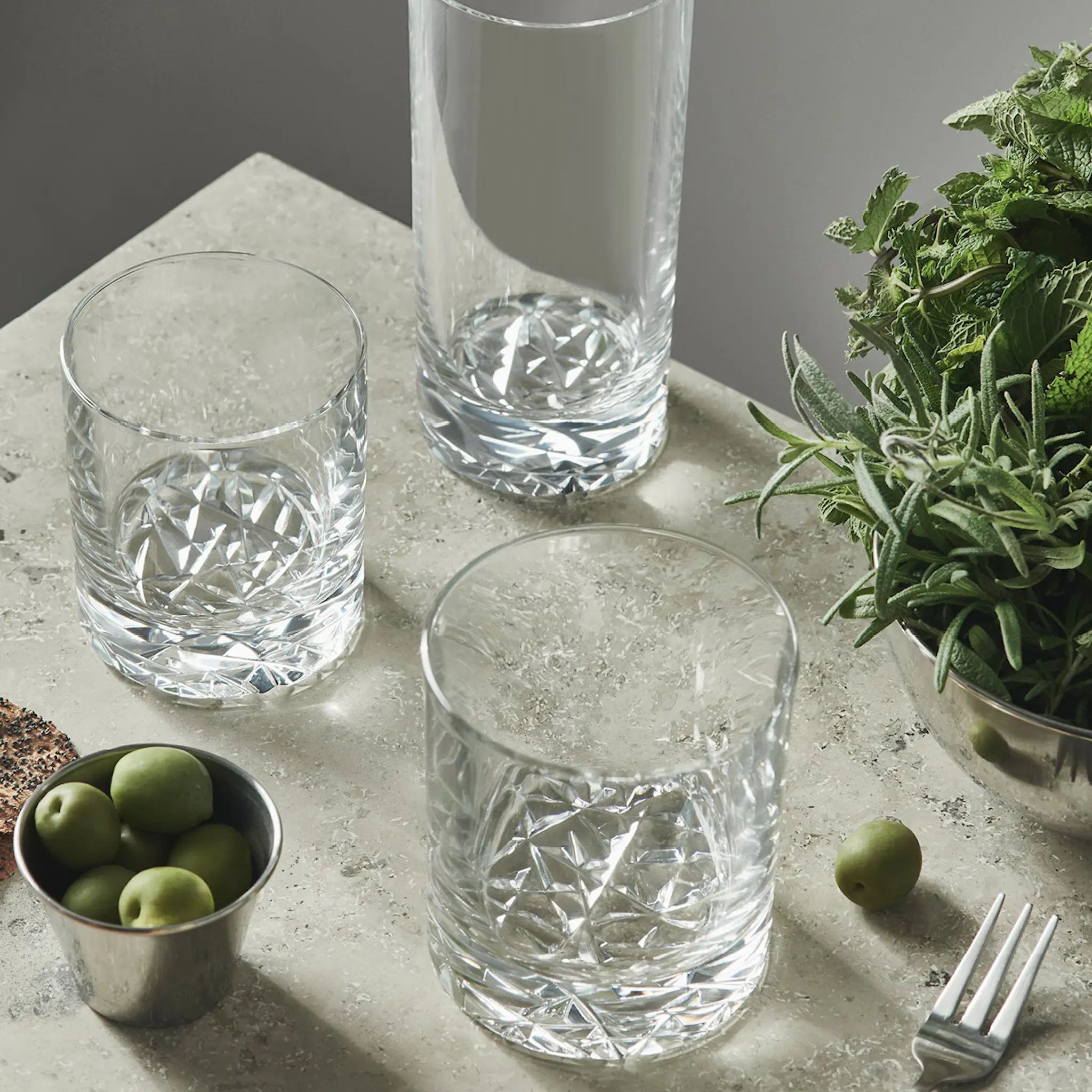 Orrefors Carat Double Old Fashioned 28 cl 2-pack Klar