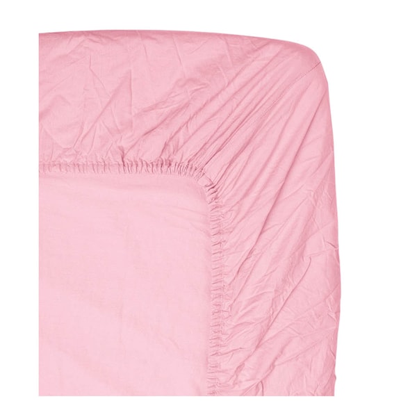 Franzi dra-på-lakan 90x200 cm bubblegum pink