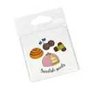 Magnet Swedish Fika Sweets 6,5x6,5 cm