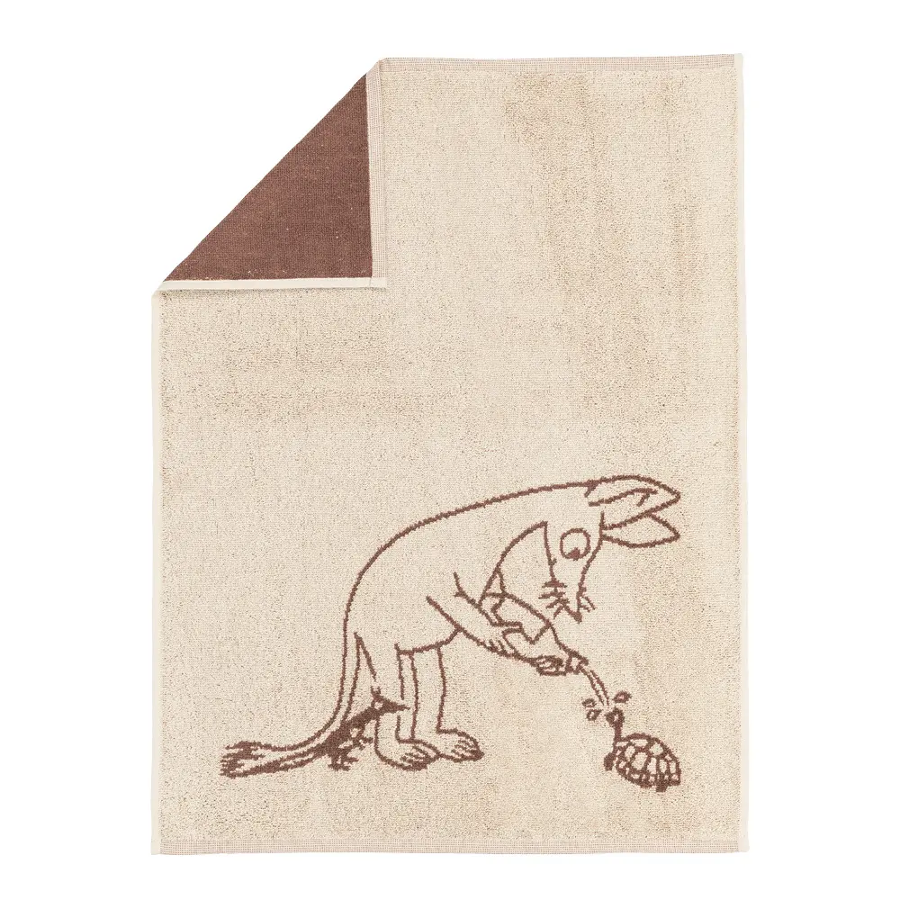 Muumi Käsipyyhe Nipsu 50x70 cm Ruskea