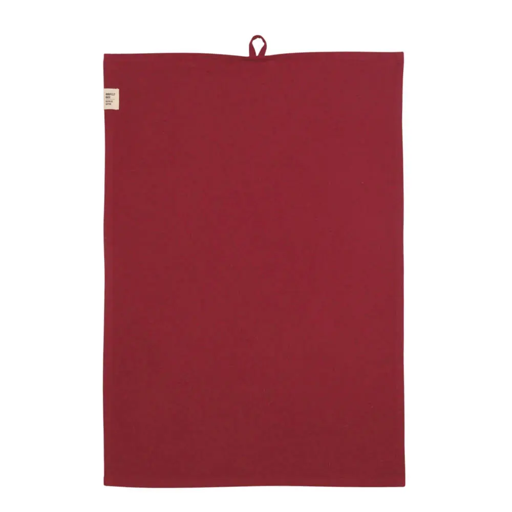 Vide kjøkkenhåndkle 50x70 cm rød