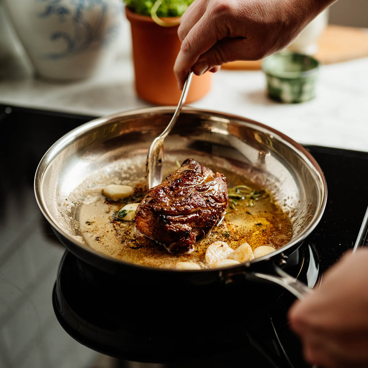 Scanpan Fusion stekepanne 26 cm stål