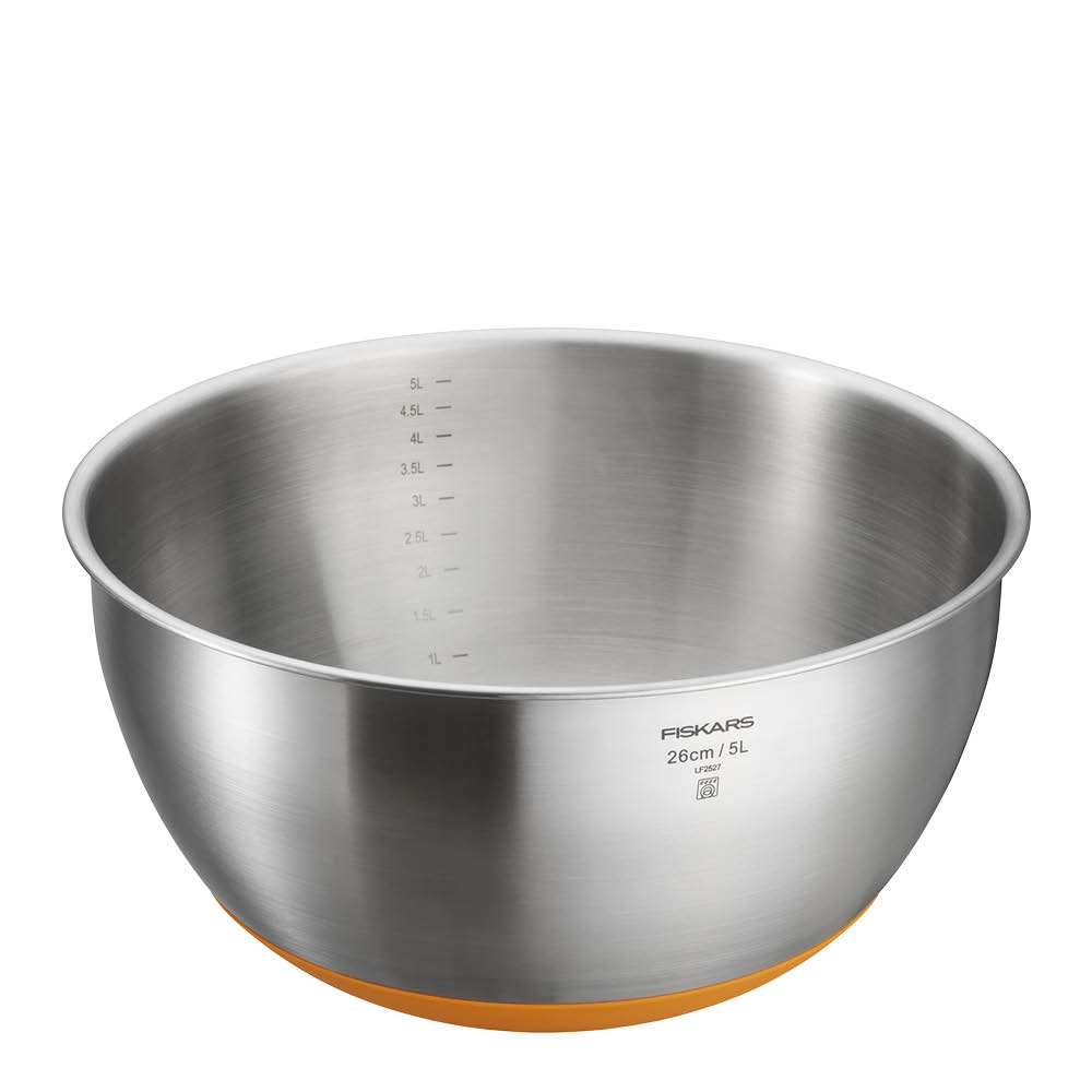 Fiskars Functional Form bakebolle 5L rustfritt stål